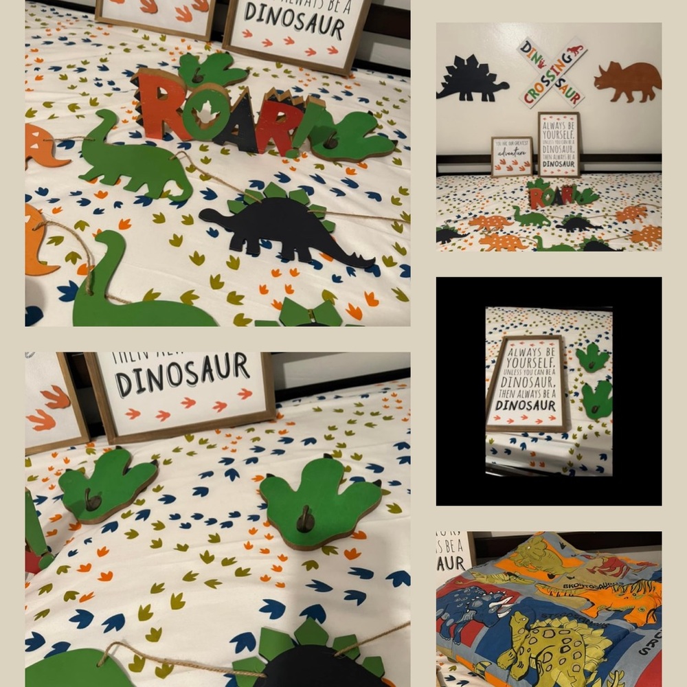 Dino room decore